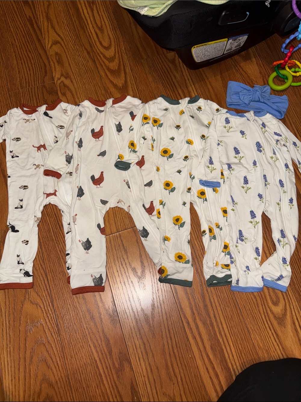 4 kyte baby rompers
